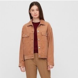 Uniqlo Women's brown corduroy Jacket